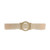 Special Nu-Comfort 2" Wide Beige Support Belt 2-1/4" Opening 24" Overall Small, Latex-Free