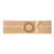 Nu-Form Beige Support Belt Prolapse Strap 2-1/2" Center Opening 4" Wide 36" - 40" Waist Large