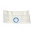 7" Left, White, Cool Comfort, Flat Panel Belt, Large, 2-5/8" Opening Placed 1" From Bottom