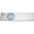 3" White, Cool Comfort, Flat Panel Belt, Medium, 2-1/4" Opening