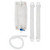 Vented Urinary Leg Bag Combination Pack, Large 30 oz. (Box of 10)