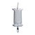 Cardinal 1000 mL Leg Bag with Latex-Free Velcro Leg Straps and Flocked Backing