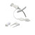 Smiths Medical ASD, Inc. Bivona CTS Cuff Extended Connect Neonatal Tracheostomy Tube, Size 3.5