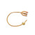 Gold 3-Way Silicone-Coated Foley Catheter 20 Fr 30 cc