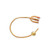 Gold 3-Way Silicone-Coated Foley Catheter 18 Fr 5 cc