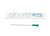 Cure Catheter Uncoated, Single, Female, 6" Straight Tip, 14 FR (Box of 30)