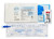 Cure Catheter Closed System Kit, Straight Tip with Integrated 1500mL Collection Bag, 12 FR