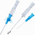 Introcan Safety IV Catheter 24G x 3/4", Straight Style (Box of 50)