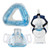 MiniMe Nasal Mask with Headgear & Nasal Gel Cushion, Medium