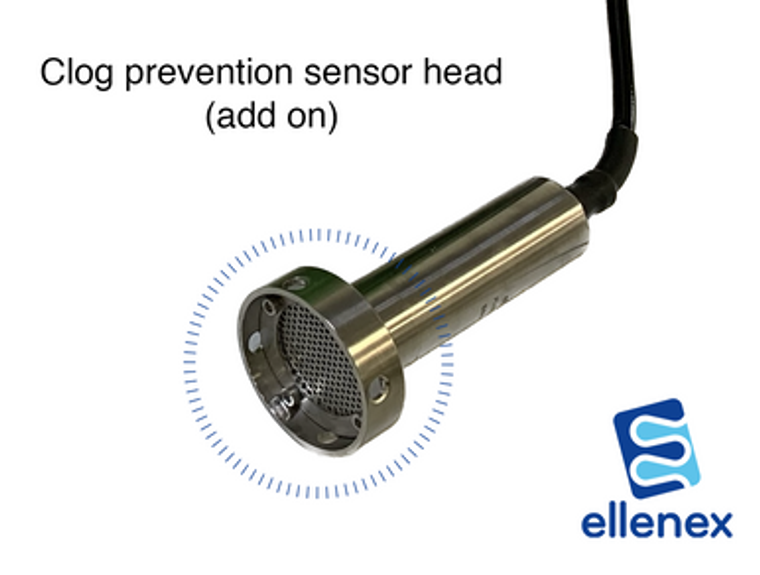 Clog Prevention Sensor Head