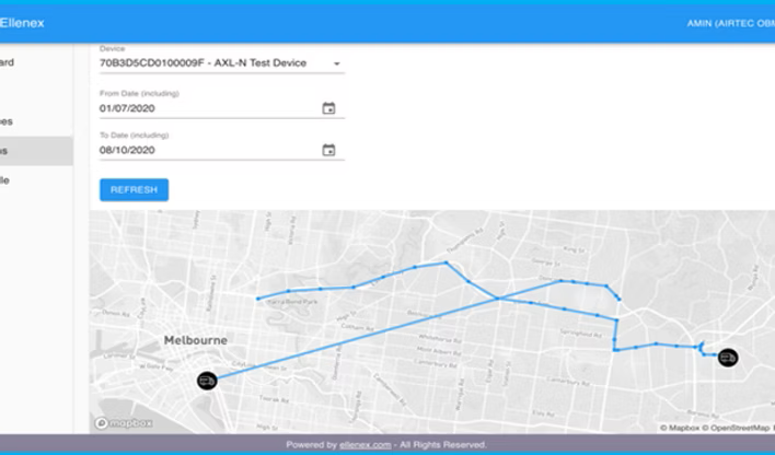 GPS asset location tracking