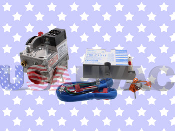This is a new Furnace Gas Valve and Control Board Kit. The gas valve is made by Robertshaw. Furnace Gas Valve and Control Board Kit Replaces Johnson Controls VLV42A-601R VLV42A-601R Furnace Heater Gas Valve Shut-off Slow Fast Opening Pilot Spark Hot Surface Ignition Repair Part
