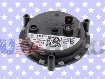 9375VS-03158 Furnace Air Pressure Switch Vent Venter Vacuum Suction Repair Part