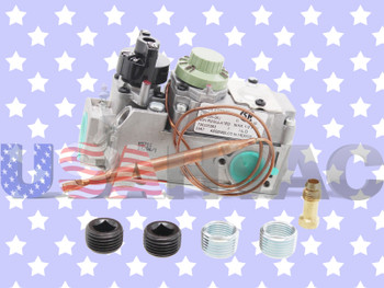 3807 3967 L36-652 P-2382 74876-02 70093 Furnace Heater Gas Valve Shut-off Slow Fast Opening Pilot Spark Hot Surface Ignition Repair Part
