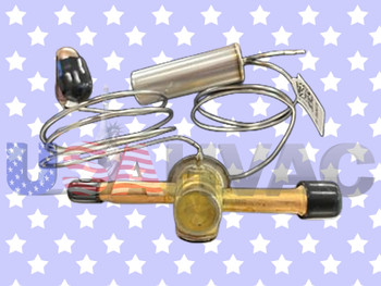 15V37 103366-17 Thermal Expansion Valve TXV A-Coil Refrigerant Freon Piston Metering Device R22 R-22 R410A R-410A R410 R-410 Repair Part