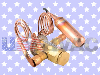 15W13 100254-10 Thermal Expansion Valve TXV A-Coil Refrigerant Freon Piston Metering Device R22 R-22 R410A R-410A R410 R-410 Repair Part