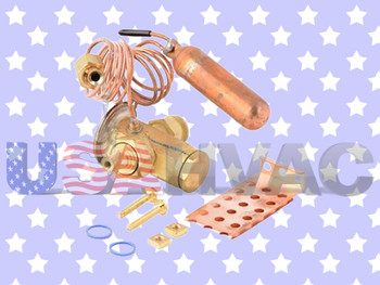 26K49 Thermal Expansion Valve TXV A-Coil Refrigerant Freon Piston Metering Device R22 R-22 R410A R-410A R410 R-410 Repair Part