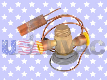 52W74 100679-28 Thermal Expansion Valve TXV A-Coil Refrigerant Freon Piston Metering Device R22 R-22 R410A R-410A R410 R-410 Repair Part