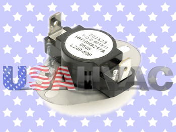 60TX11-201623 Furnace Heater Gas Limit Switch Snap Disc Safety Temperature Repair Part
