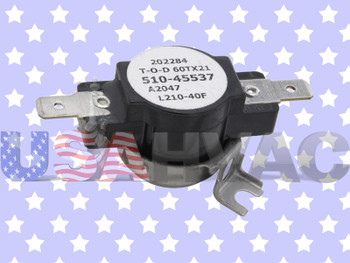 RZ045537 045537 510-45537 Furnace Heater Gas Limit Switch Snap Disc Safety Temperature Repair Part