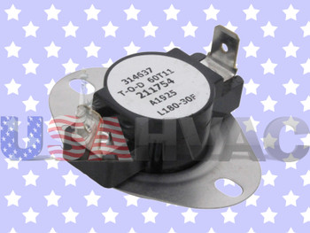 RZ211754 211754 Furnace Heater Gas Limit Switch Snap Disc Safety Temperature Repair Part