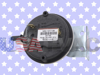 NS2-1017-08 Furnace Air Pressure Switch Vent Venter Vacuum Suction Repair Part