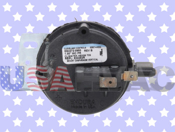 NS2-1017-08 Furnace Air Pressure Switch Vent Venter Vacuum Suction Repair Part