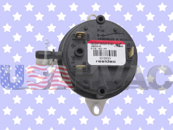 RZ203933 203933 Furnace Air Pressure Switch Vent Venter Vacuum Suction Repair Part