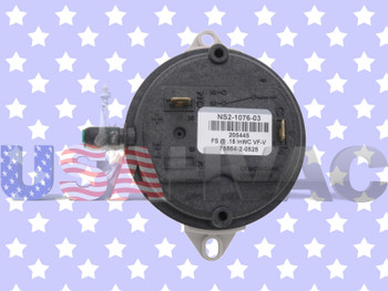 RZ164672 164672 Furnace Air Pressure Switch Vent Venter Vacuum Suction Repair Part