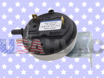 NS2-1077-01 Furnace Air Pressure Switch Vent Venter Vacuum Suction Repair Part