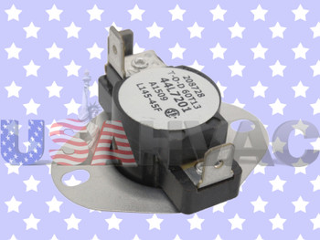 44L72 44L7201 Furnace Heater Gas Limit Switch Snap Disc Safety Temperature Repair Part