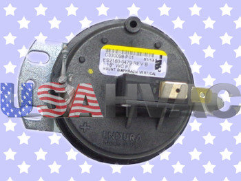 C330098P01 C330098-P01 Furnace Air Pressure Switch Vent Venter Vacuum Suction Repair Part