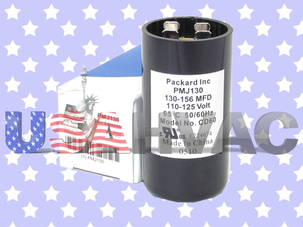 PSMJ400 - OEM Packard Motor Start Capacitor 400-480 MFD uF 165v PSMJ400 - OEM Packard Motor Start Capacitor 400-480 MFD uF 165v