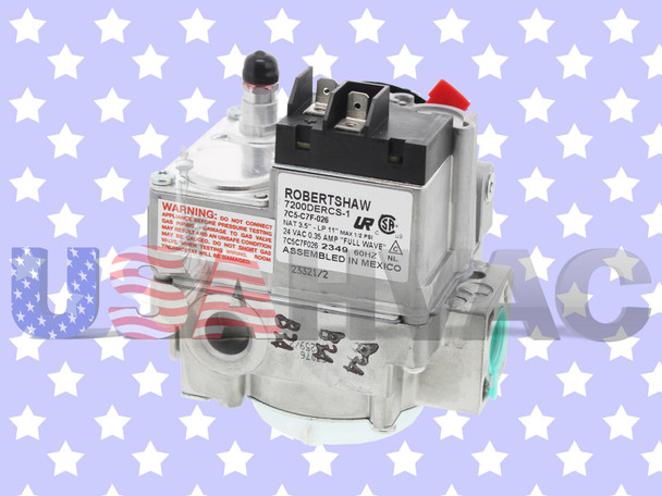 6244904 6244904R - Nordyne Intetherm Miller Furnace Hot Surface Gas Valve 6244904 6244904R - Nordyne Intetherm Miller Furnace Hot Surface Gas Valve