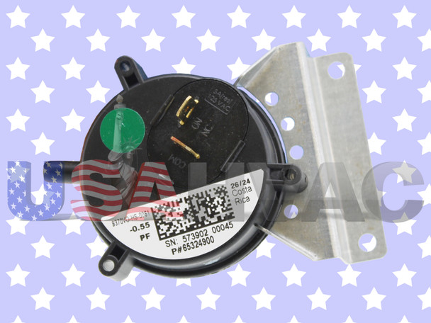 65324900 65237800 Furnace Air Pressure Switch Vent Venter Vacuum Suction Repair Part 65324900 65237800 Furnace Air Pressure Switch Vent Venter Vacuum Suction Repair Part