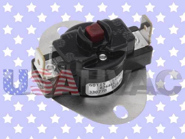626465R 626465 Furnace Heater Gas Limit Switch Snap Disc Safety Temperature Repair Part 626465R 626465 Furnace Heater Gas Limit Switch Snap Disc Safety Temperature Repair Part