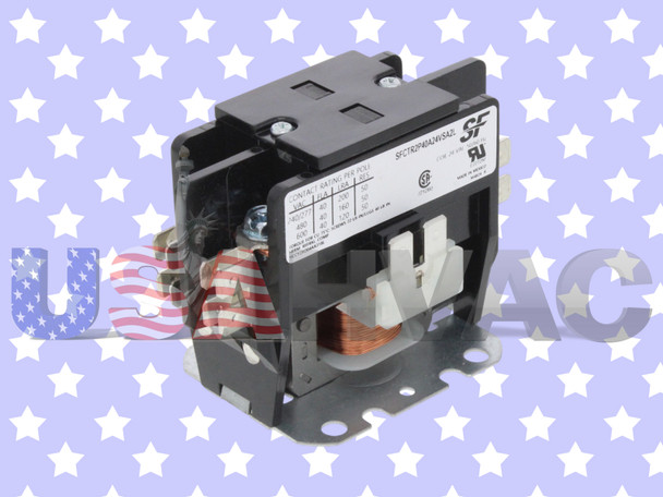 SFCTR2P40A24VSA2L A/C AC Air Conditioner Condenser Contactor Relay Pole Amp Sealed Open Contacts Single Double Tripple Coil Voltage VAC 24 110 220 Repair Part SFCTR2P40A24VSA2L A/C AC Air Conditioner Condenser Contactor Relay Pole Amp Sealed Open Contacts Single Double Tripple Coil Voltage VAC 24 110 220 Repair Part