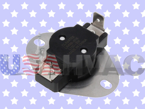60T11-313292 Furnace Heater Gas Limit Switch Snap Disc Safety Temperature Repair Part 60T11-313292 Furnace Heater Gas Limit Switch Snap Disc Safety Temperature Repair Part