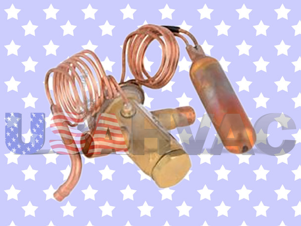 14W92 100254-03 Thermal Expansion Valve TXV A-Coil Refrigerant Freon Piston Metering Device R22 R-22 R410A R-410A R410 R-410 Repair Part