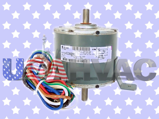 5KCP29BG5380AS Furnace Heater AC A/C Air Conditioner Conditioning Condenser Heat Pump Blower Fan Motor HP Horse Power Voltage VAC Amps RPM Repair Part