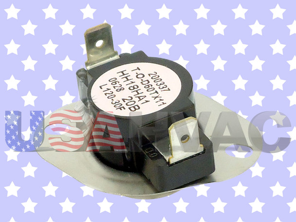 69808D6 Furnace Heater Gas Limit Switch Snap Disc Safety Temperature Repair Part