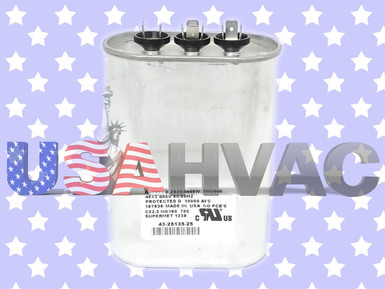 Rheem 43-25133-22 Doppio Condensatore Rotondo 40+5 MFD x 370V Rheem 43-25133-22 Doppio Condensatore Rotondo 40+5 MFD x 370V