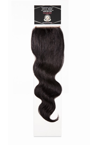 Onyx Remi Hand-Tied Closure Body Wave 4x4