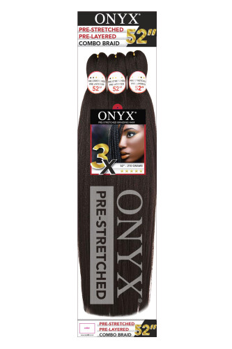 Onyx Essence Pre-Stretched Synthetic Combo Braid