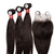 Onyx Remi - 3 Straight Bundles With 4x5 Pre-Plucked HD Lace U-Shaped Closure With Baby Hair