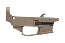 AR-9 9mm 80% Cerakote Lower - Glock Mag Compatible - FDE - BLEM