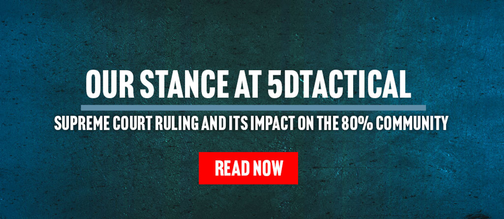 Supreme Court Ruling and Its Impact on The 80% Community thumbnail image