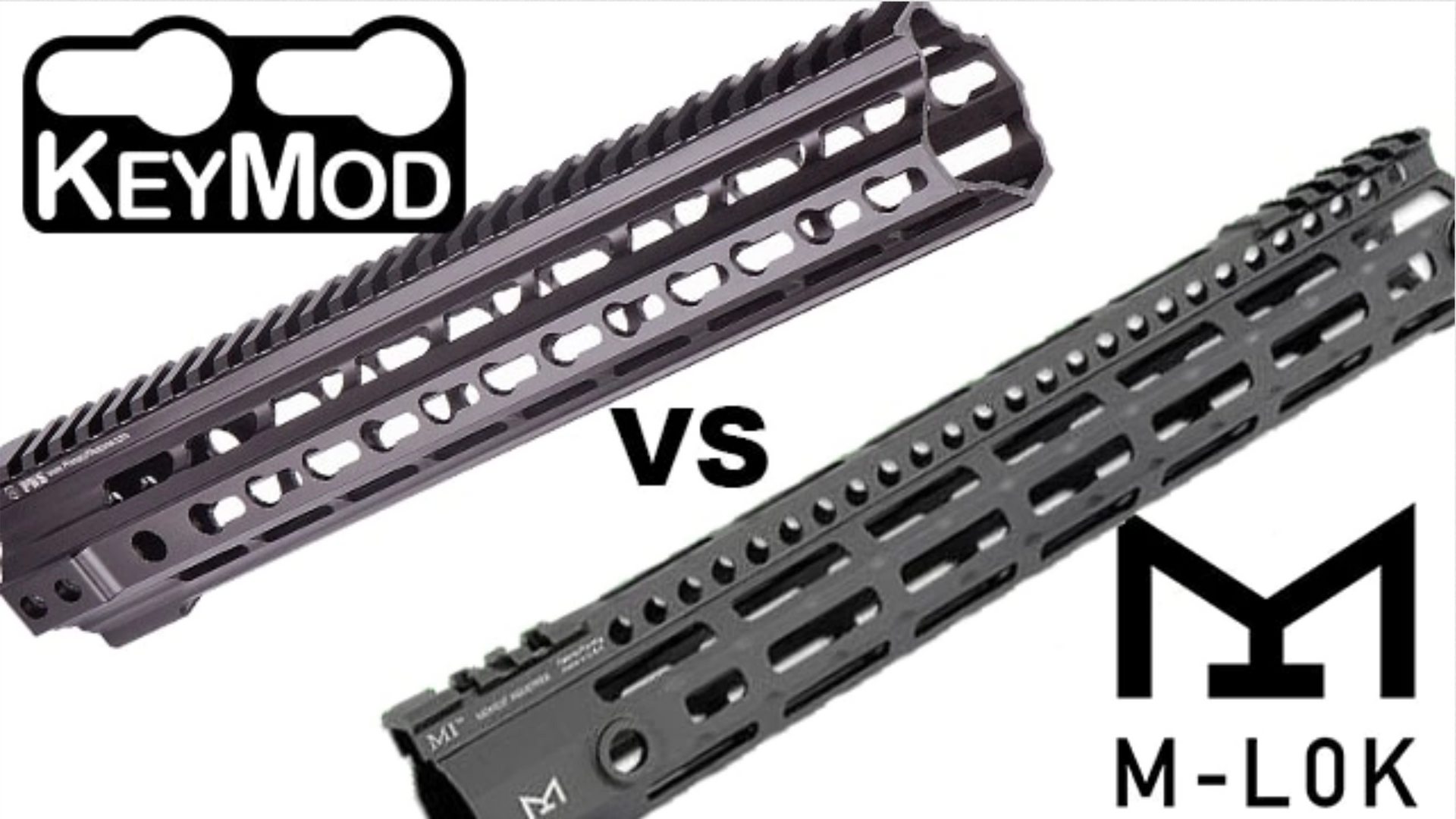 Keymod vs. MLOK Which is Better? 5D Tactical