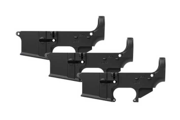The Independence Pack - 3 Black Anodized Forged 80 Lowers