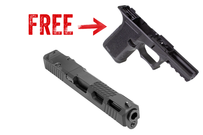 Polymer80™ PF940CV1 G19 BRIDGE FRAME 76% Slide Combo